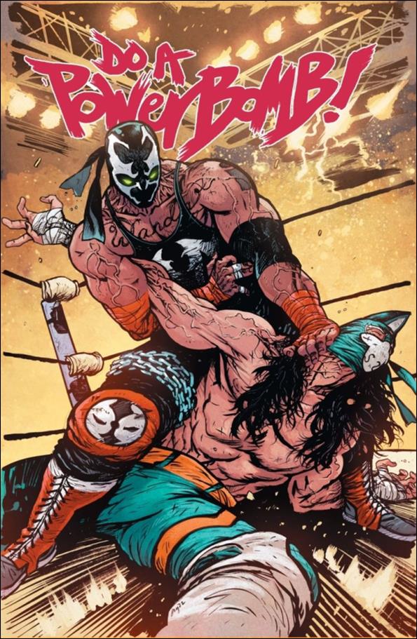 Do a Powerbomb issue 7-C Daniel Warren Johnson Spawn Cover