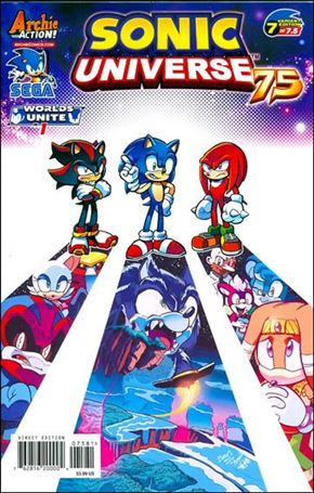 Sonic Universe issue 75-H Evan Stanley Cover