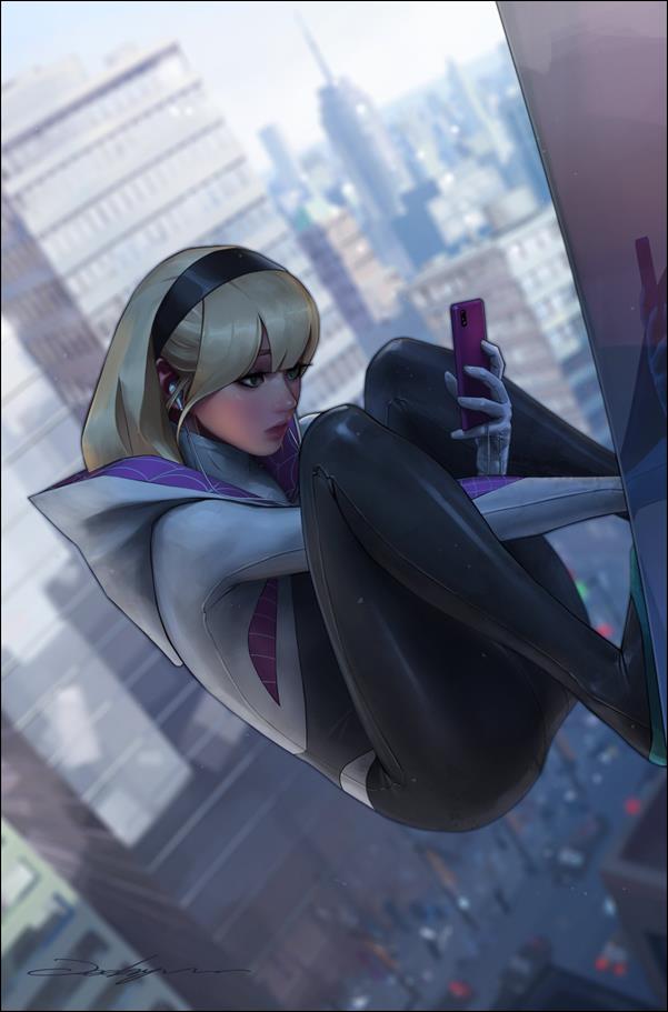 Amazing Spider-Man (2018) issue 48-E Jeehyung Lee Frankies/Golden Apple Virgin Cover