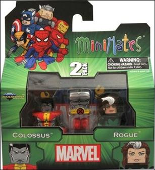 Marvel Minimates figure 136 Colossus and Rogue