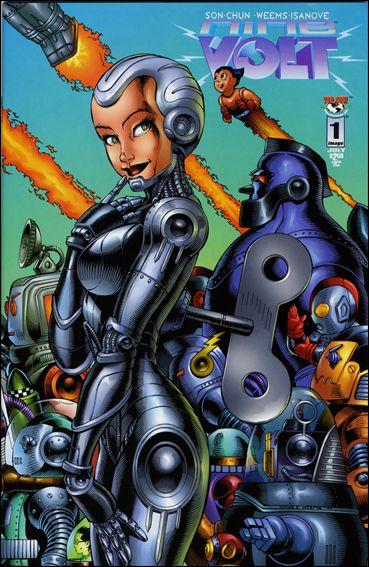 Nine Volt issue 1-B Full Body Cover