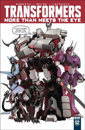 Transformers: More Than Meets the Eye (2012) issue 52-C Brendan Cahill 1:10 Cover