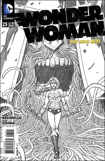 Wonder Woman (2011) issue 23-B 1:25 Sketch Cover