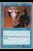 Magic the Gathering: 5th Edition (Base Set) card 132 Unsummon