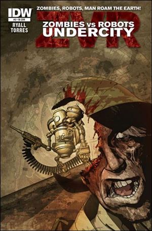 Zombies vs Robots: Undercity issue 4-C Fabio Listrani 1:10 Cover