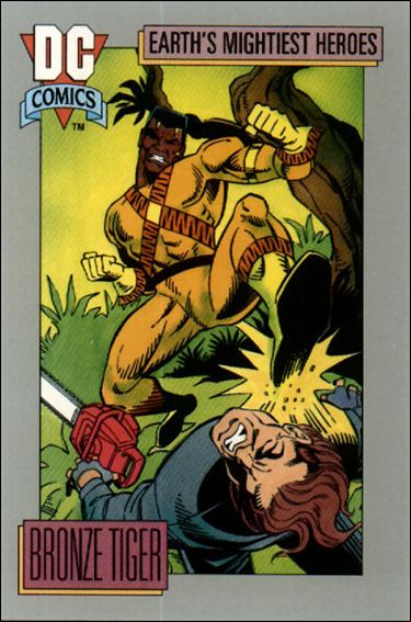 DC Cosmic Cards (Base Set) card 39 Bronze Tiger