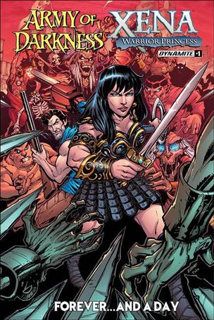Army of Darkness Xena: Warrior Princess Forever... and a Day issue 1-B Elliot Fernandez Cover