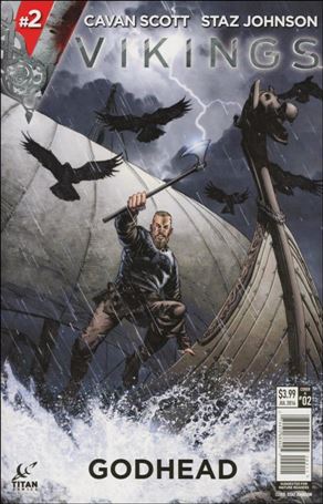 Vikings: Godhead issue 2 Staz Johnson Cover