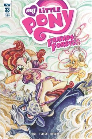 My Little Pony: Friends Forever issue 33-B  Sara Richard Subscription Cover