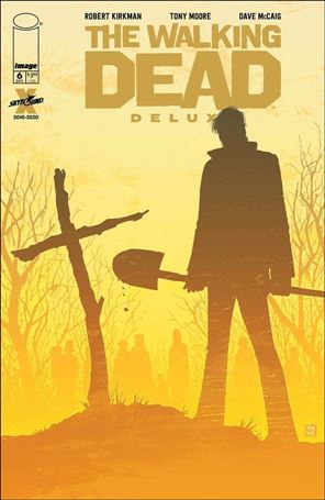 Walking Dead Deluxe issue 6-B Tony Moore Cover