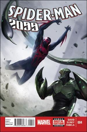 Spider-Man 2099 (2014) issue 4 Francesco Mattina Cover