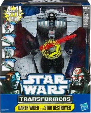 Star Wars: Transformers Deluxe Figure figure 3 Darth Vader to Star Destroyer