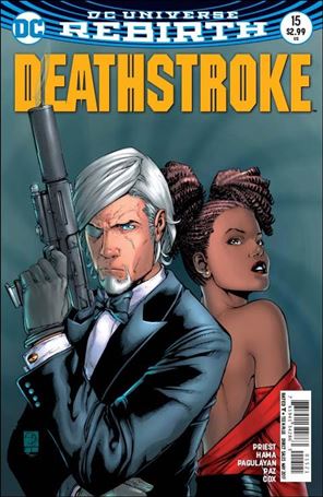 Deathstroke (2016) issue 15-B Shane Davis Cover