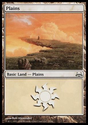 Magic the Gathering: Duel Decks: Divine vs. Demonic (Base Set) card 28 Plains