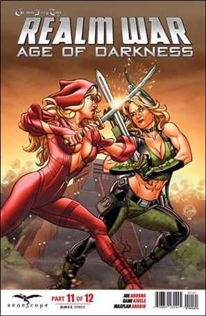Grimm Fairy Tales Presents Realm War: Age of Darkness issue 11-D Jamal Igle Cover