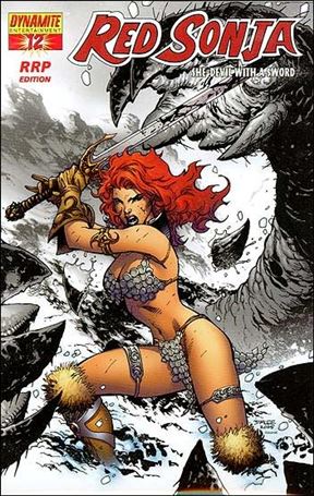 Red Sonja (2005) issue 12-G Jim Lee 1:100 Black and White RRP Edition
