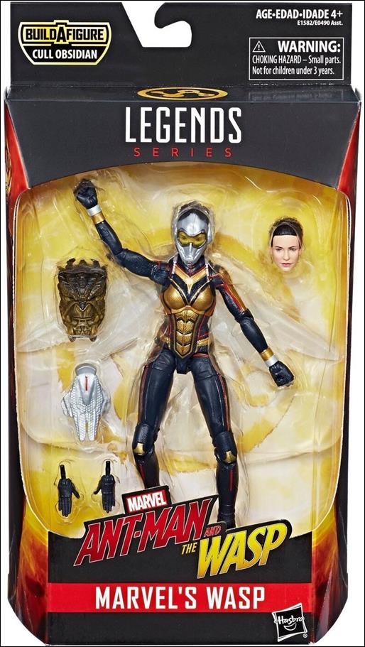 Marvel Legends Series: Avengers (Cull Obsidian Series) figure 4 Wasp