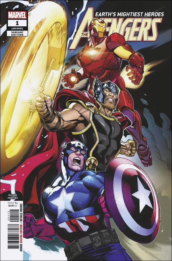 Avengers (2018/07) issue 1-I Ed McGuinness Cover (2nd Printing)