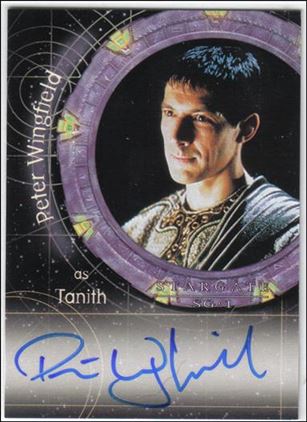 Stargate SG-1: Season 4 (Autograph Subset) card A14 Peter Wingfield as Tanith