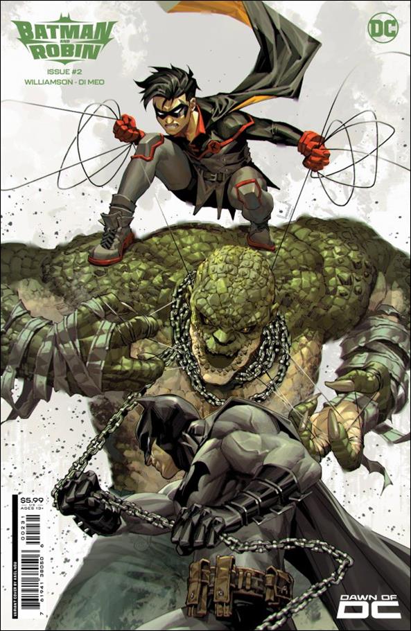 Batman and Robin (2023) issue 2-C Kael Ngu Cardstock Cover