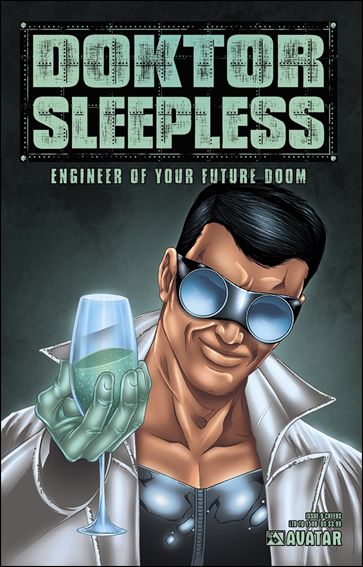 Doktor Sleepless issue 9-C Cheers Cover 1/1500