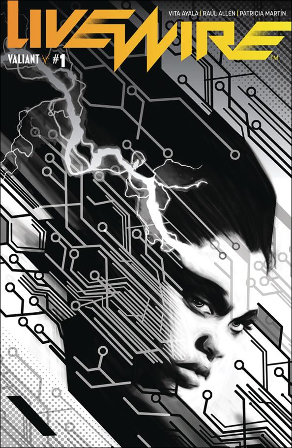 Livewire issue 1-E Adam Pollina 1:20 Black & White