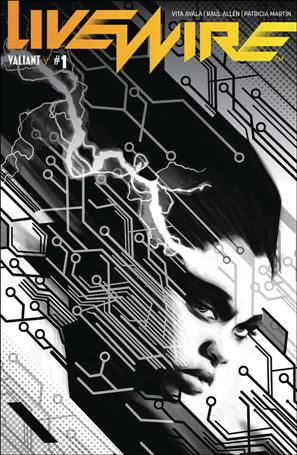 Livewire issue 1-E Adam Pollina 1:20 Black & White
