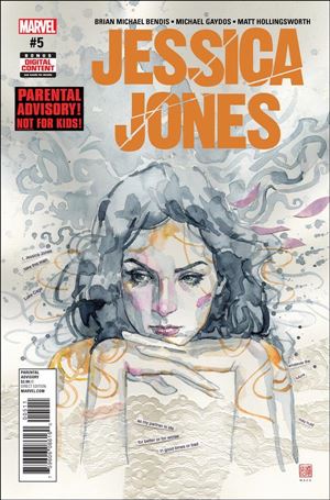 Jessica Jones (2016) issue 5 David Mack Cover