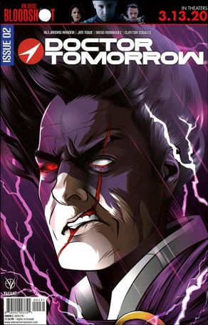 Doctor Tomorrow (2020) issue 2-C Cryssy Cheung Cover