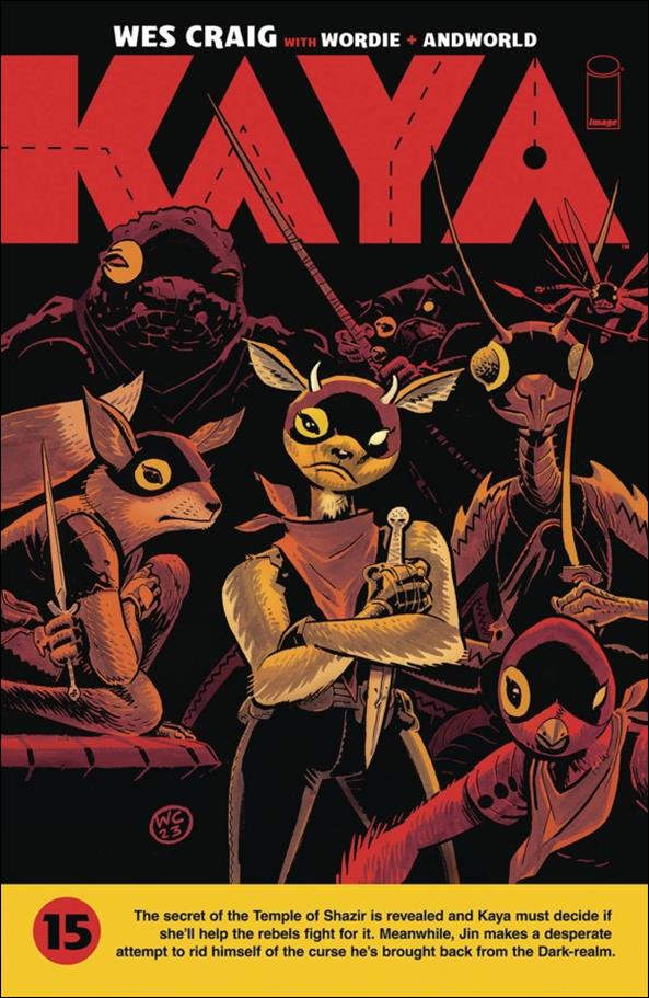 Kaya issue 15 Wes Craig Cover