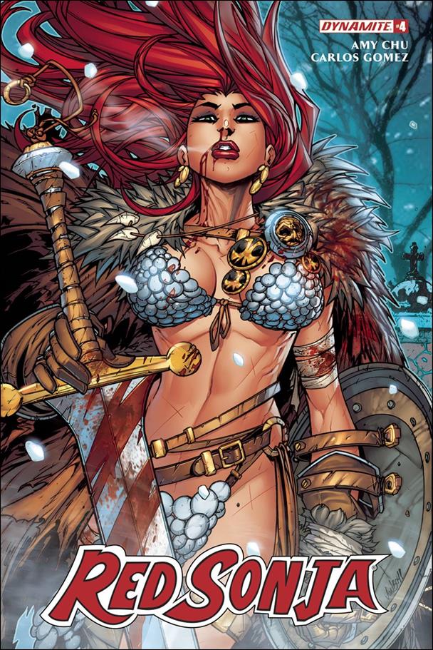 Red Sonja (2017) issue 4-B Jonboy Meyers Cover