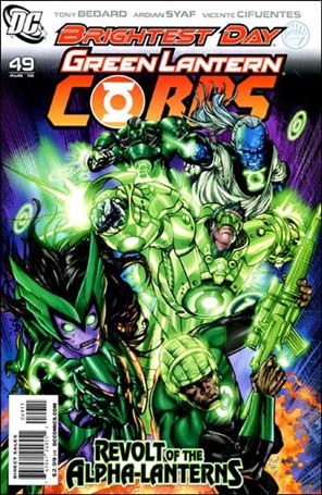 Green Lantern Corps (2006) issue 49 Ardian Syaf Cover