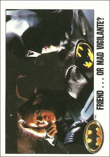 Batman: Series 1 (Base Set) card 90 Friend ... or Mad Vigilante?