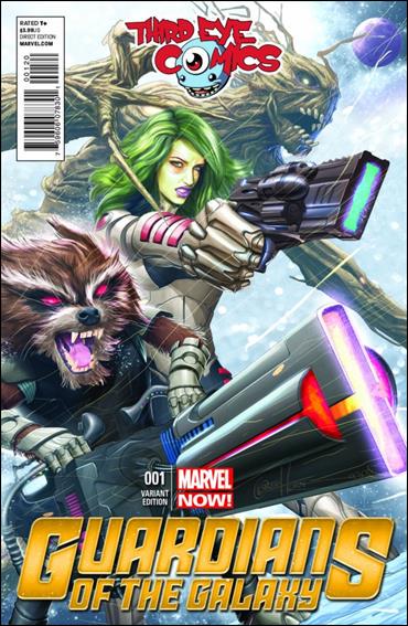 Guardians of the Galaxy (2013) issue 1-S Greg Horn Third Eye Comics Cover