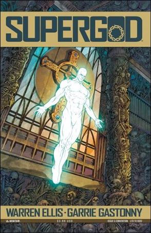 Warren Ellis' Supergod issue 5-D Convention Cover 1/1000