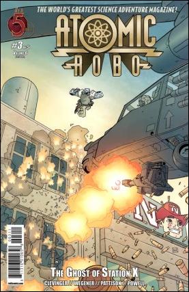 Atomic Robo and the Ghost of Station X issue 3