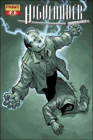 Highlander issue 8-C Pat Lee Cover