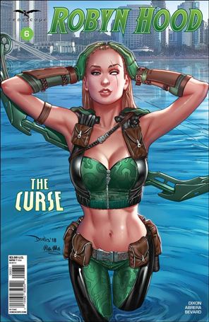 Robyn Hood: The Curse issue 6-C Derlis Santacruz Cover