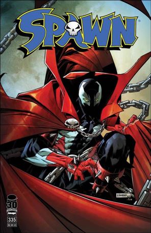 Spawn issue 335-B Carlo Barberi Cover