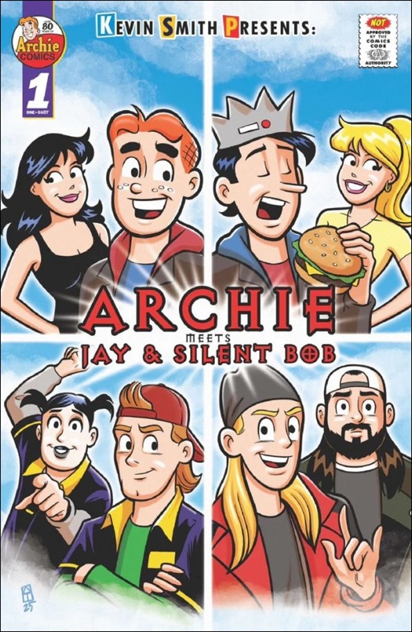 Archie Meets Jay & Silent Bob issue 1-ZT Retailer Exclusive Andrew Thomas "Dogma" Cover