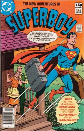 New Adventures of Superboy issue 6-C UK Price Cover