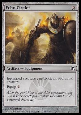 Magic the Gathering: Scars of Mirrodin (Base Set) card 153 Echo Circlet