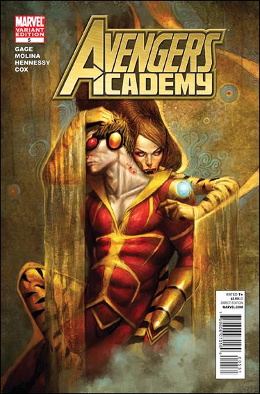Avengers Academy issue 5-B J.S. Rossbach 1:15 "Vampire" Cover