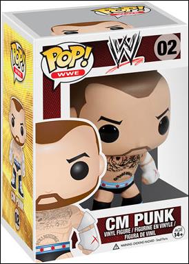 POP! WWE figure 02 CM Punk