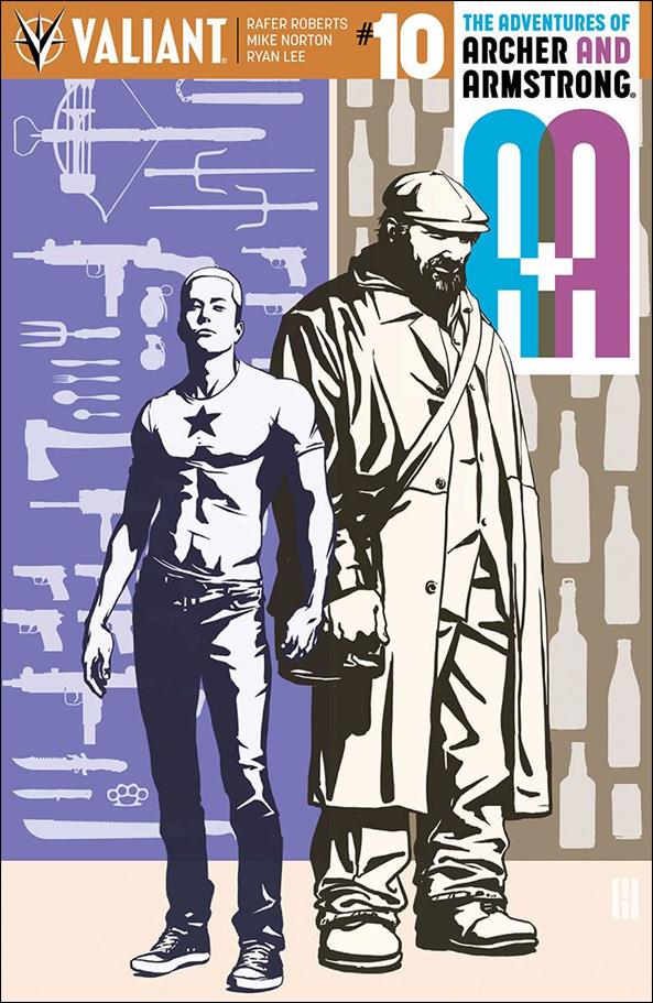 A&A: The Adventures of Archer & Armstrong issue 10-B Mike Choi Cover