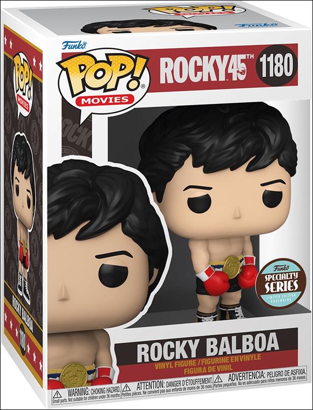 POP! Movies figure 1180 Rocky Balboa (w/ Belt) Specialty Series