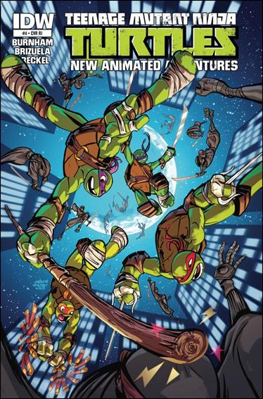 Teenage Mutant Ninja Turtles New Animated Adventures issue 4-B Adam Archer 1:10 Cover