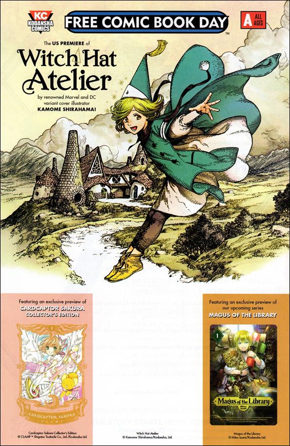 Kodansha Comics Free Comic Book Day issue 2019