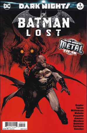 Batman: Lost issue 1-B Second Printing Cover