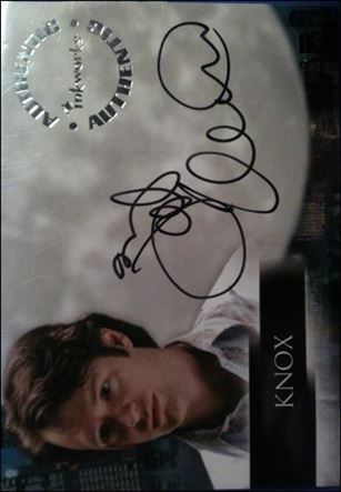 Angel: Season Five (Autograph Subset) card A39 Jonathan Woodward as Knox (Redemption)